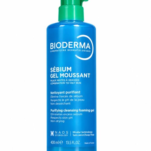 Bioderma Sebium Gel Moussant Purifying Cleansing Foaming Gel 400ml