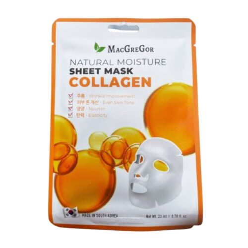 MacGreGor Natural Moisture Sheet Mask Collagen 23ml