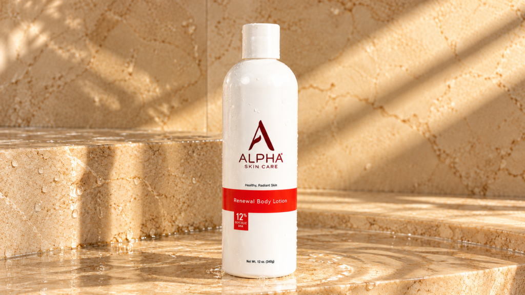 Alpha Skin Care Renewal Body Lotion for keratosis pilaris.