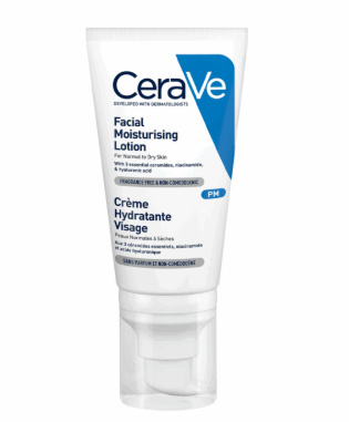 Cerave Facial Moisturising Lotion For Normal To Dry Skin 52ml
