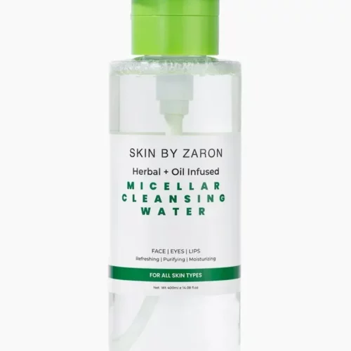 Skin By Zaron Herbal + Oil Infused Micellar Cleansing Water 400ml