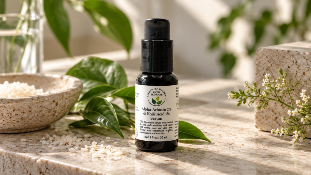 Garden of Wisdom Alpha-Arbutin serum, an alternative to The Ordinary Alpha Arbutin.
